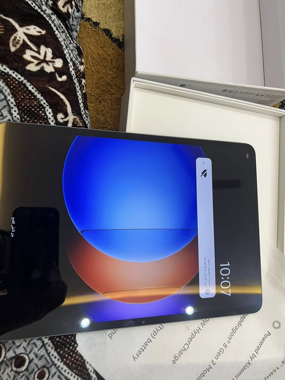 السلام عليكم شاومي باد 6اس برو للبيع الجهاز نضيف جدا استخدام قليل كربلاء السعر550الاستفسار الاتصال على ***********
