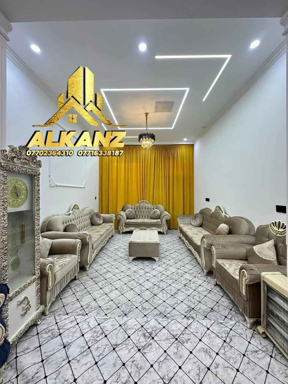 🔶دار صفر طابو صرف للبيع موقع مميز سنة البناء 2025🏠

🔶المساحة :- 150 متر الواجه 6 العمق 25 متر  🏠

🔶 الموقع  ساحة الأحتفالات بين السايدين مقابل جامع الخير    ✅

🔶 الطابق الاول يتكون من أستقبال وهول كبير ومطبخ حار وبارد وغرفتين نوم (2)      ✅

🔶 والطابق الثاني يتكون من غرفتين (2) نوم وهول ومطبخ وصحيات البناء صفر 2025 نظام دكتات وكامرات فول ✅
 🏠
 ________________________________

🔵نستقبل جميع عروضاتكم  وطلباتكم في بيع وشراء الدور ولأراضي السكنية والتجارية والزراعية 

🔷للأستفسار اكثر ☎️

***********
***********

🔶او يرجى زيارة مكتب الكنز للعقارات الكائن في حي الواسطي قرب مول الحاج زياد
