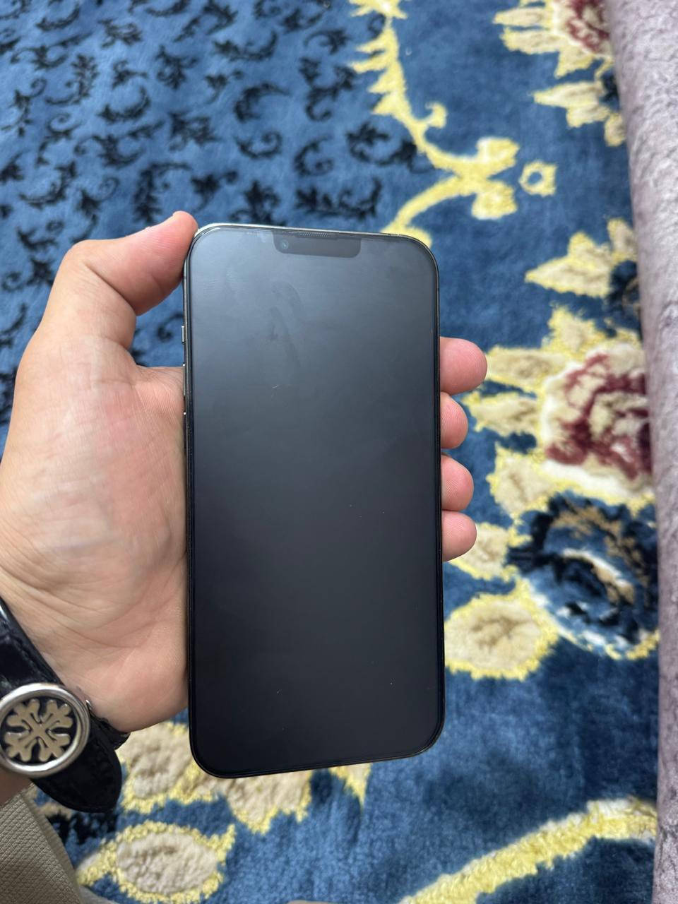 13برو ماكس
للبيع ذاكره 256
بطاريه 85
نظافه 100بل ميه شخط ماكو 
لون اسود 
نموذج mممفتوح ولا مبدل بيه شي  وتر 
***********
سعره 690الف وبس مجال
