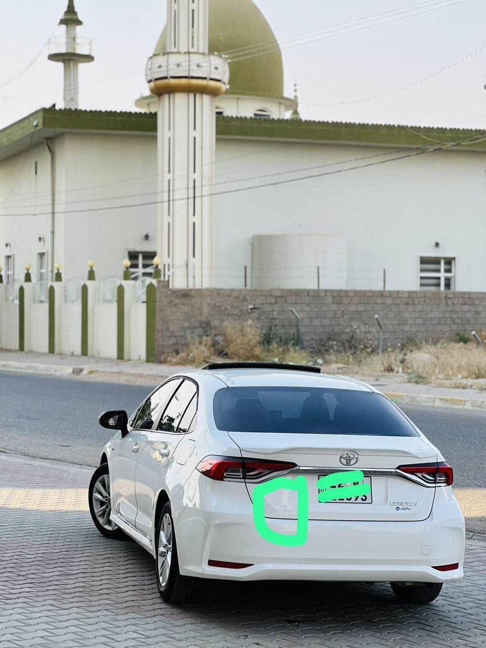 🚗 للبيع | تويوتا كورولا HEV 2024

✨ سيارة نظيفة ومواصفاتها مميزة وجاهزة للاستخدام.

🔹 الموديل: 2024 (هايبرد HEV)
🔹 الممشى: 35,000 كم
🔹 اللون: أبيض مع سقف سلايت
🔹 داخلية سوداء بكشن جلد
🔹 شاشة مع Apple CarPlay
🔹 تحكمات ستيرن
🔹 مثبت سرعة
🔹 نظام الحفاظ على المسار (Lane Assist)
🔹 تبريد مركزي

ملاحظة 
يوجد رصعة في الصندوق ورصعة في باب السائق، مع عدة نقاط صغيرة، .

💰 السعر: 154

📲 للتفاصيل والمراسلة واتساب فقط:
*********** كركوك, العراق
