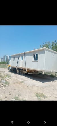 كرفانات الطول تسعه والعرض 3 غرفتين نوم وصحيات نضيفات معنئ الكلمه جاهزا...