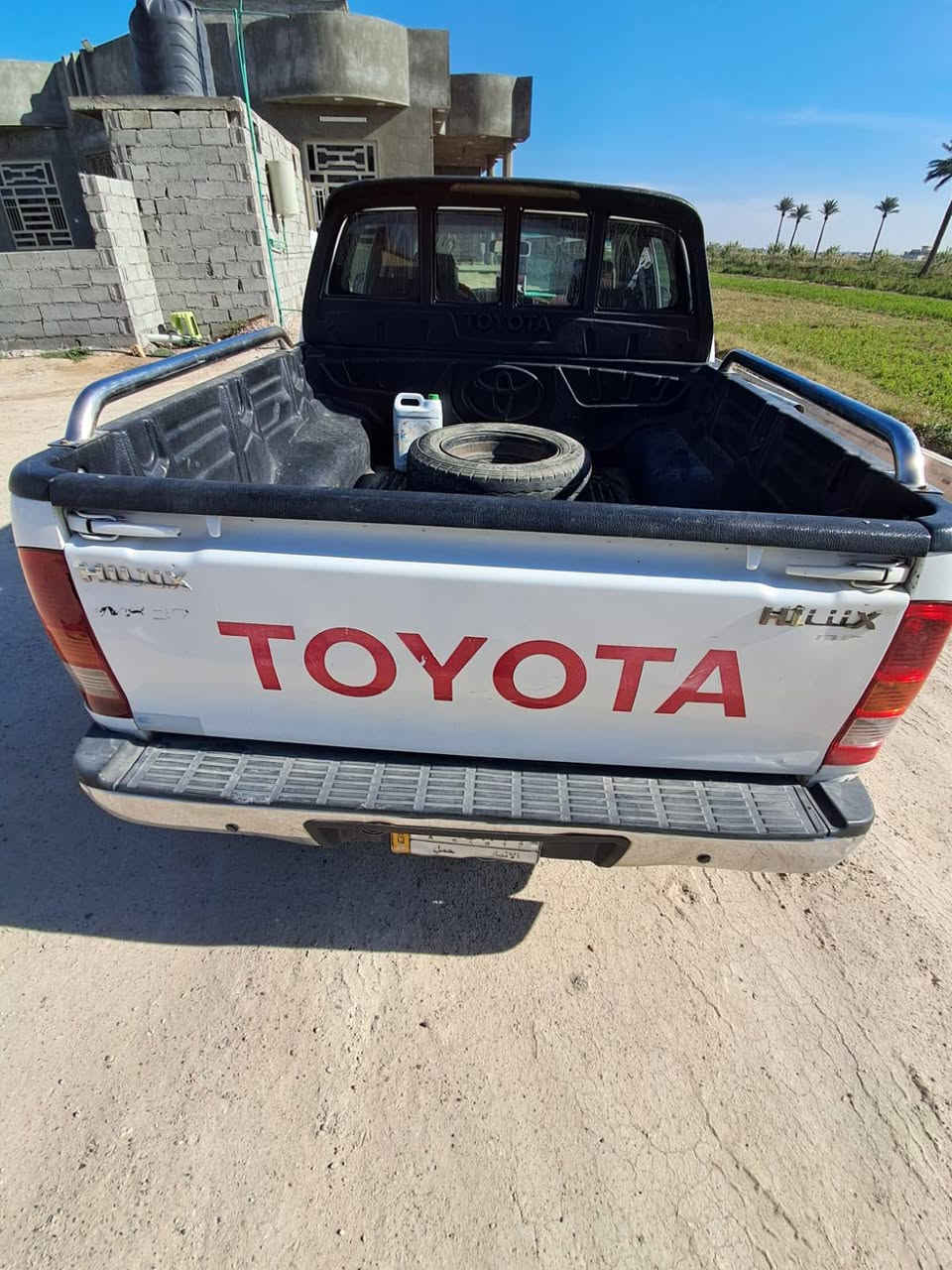 البيع
سلام عليكم 
هايلوكس ٢٠٠٨ 
مكفول من الضربه او كلبه او صبغ فقط بارد 
السياره غاز او بانزين 
السعر ١٤٠ او بيه مجال 
***********
***********
