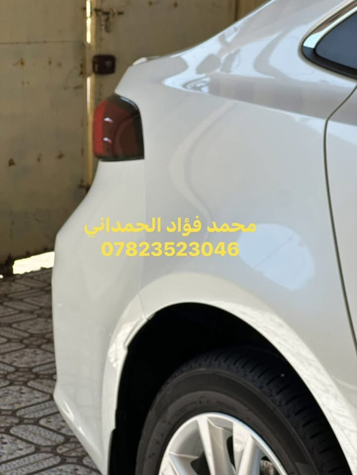 بسم الله الرحمن الرحيم(أنسب سعر 🔥)
السلام عليكم ////للبيع كورولا ساز بانزين أصلي (أبو الضمان)

صفر كيلو متر (500 كيلو متر فقط ) زيروو ✅

فول مواصفات 1/1 أعلى شي بلساز 

فتحة✅

كروز سرعة ✅

بصمة✅

تبريد قطعتين✅

ليد نهاري✅

3 وضعيات قيادة ✅

تبريد قطعتين✅

تبريد شاشة ✅

كار بلي ✅

كامرة دوارة ✅

حساس أمامي خلفي ✅

عداد ديجتال ✅

وبعد كثير من المواصفات ✅

 

السعر 🔥 (205$) أنسب سعر تحصله 

تحويل وكالة حاضر ✅

فحص السونار موجود ✅

للأستفسار الاتصال على الأرقام التالية ✅

‭ ***********‬ متوفر واتس أب ✅

*********** متوفر واتس أب ✅

المايعجبه المنشور انشاء الله يشتري الأحسن منها ✅

محمد فؤاد الحمداني ✅
