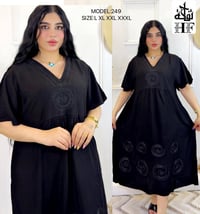 كشمير • اسود • تطريز