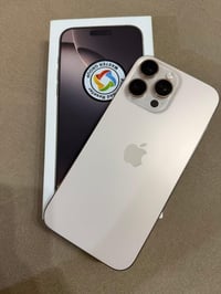 ايفون 16 برو ماكس ذاكرة 256 ضمان ماستر داخل الضمان  بطارية 100‎%‎ عدد ...