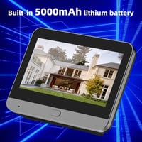 عين الباب الرقمية • كاميرا ليلية • بطاقة 128GB