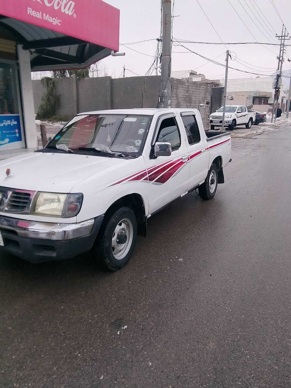 نیسان پیکاب 2002 خاوێن مووزایدە   تە بری دوو پاوە رە ماڵی کاسپیە نرخ 45گە ڵاو محامە لە شوێن ڕانیە ***********
