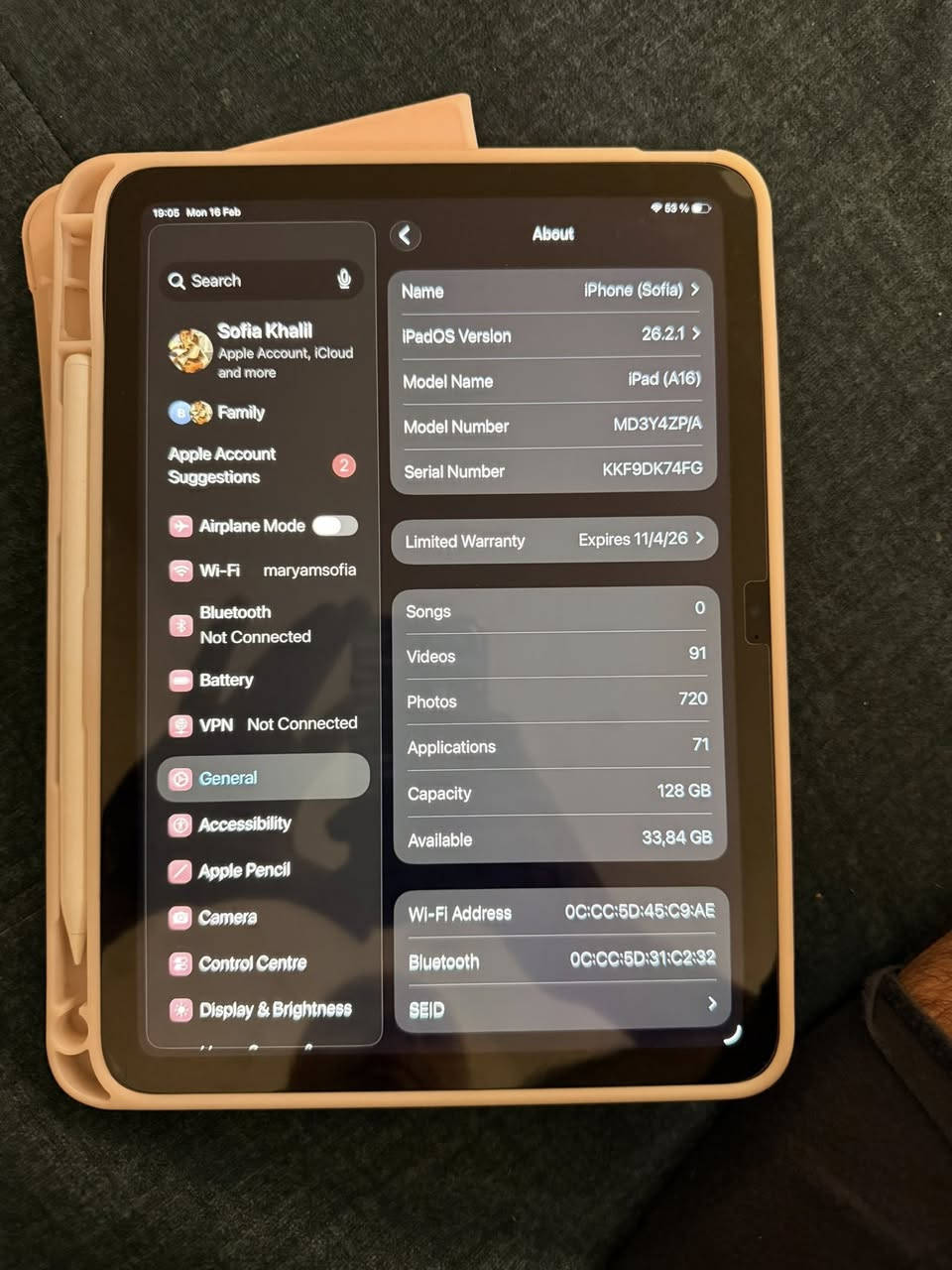 ايباد ١١ a16 ذاكرة ١٢٨ بطارية ٩٦٪؜ أخو الجديد بغداد زيونة السعر ٤٩٠


**إذا كنت صاحب هذا الإعلان وتريد حذفه لأي سبب، رجاءا أرسل رسالة إلى الدعم الفني**