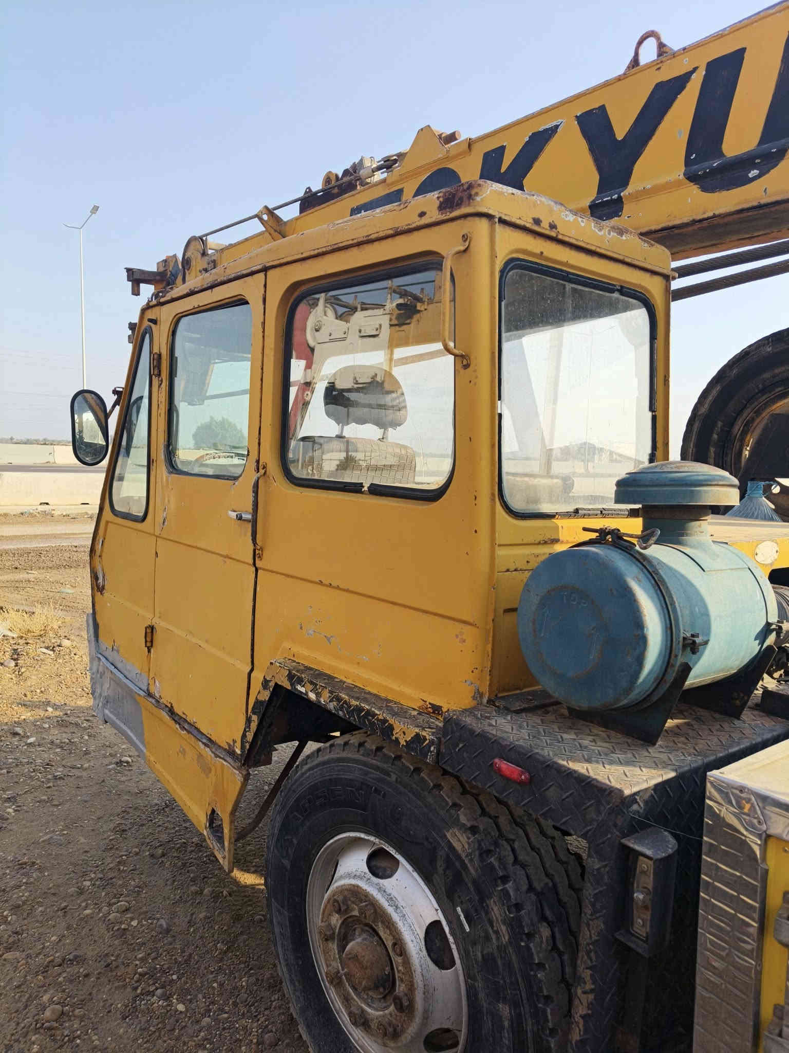 السلام عليكم كرين طوكيو للبيع ١٦ طن موديل ١٩٧٩
السعر ١٢٥ تخم تاير جوبلس جاهز للعمل
***********
***********
