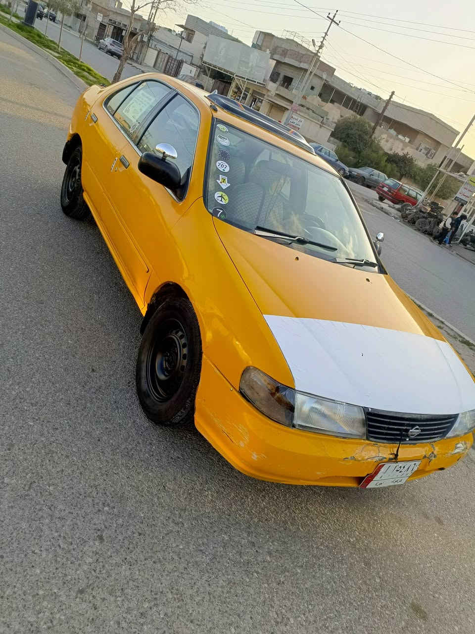 للبيع نيسان صني تكسي موديل 1995رقم كركوك سنويه عضم عاج لل 2020  نقابه صفر بطاقه بانزبن شرط التحويل والغرامات كير ومحرك بلشرط كير عادي كهربائيات شغاله تبريد شغال شاشه وسمعات باتري جديد صدر جديد تايرات جديد السياره نضيفه عنوان السياره في كركوك السعر 27 ومجال قليل
***********
