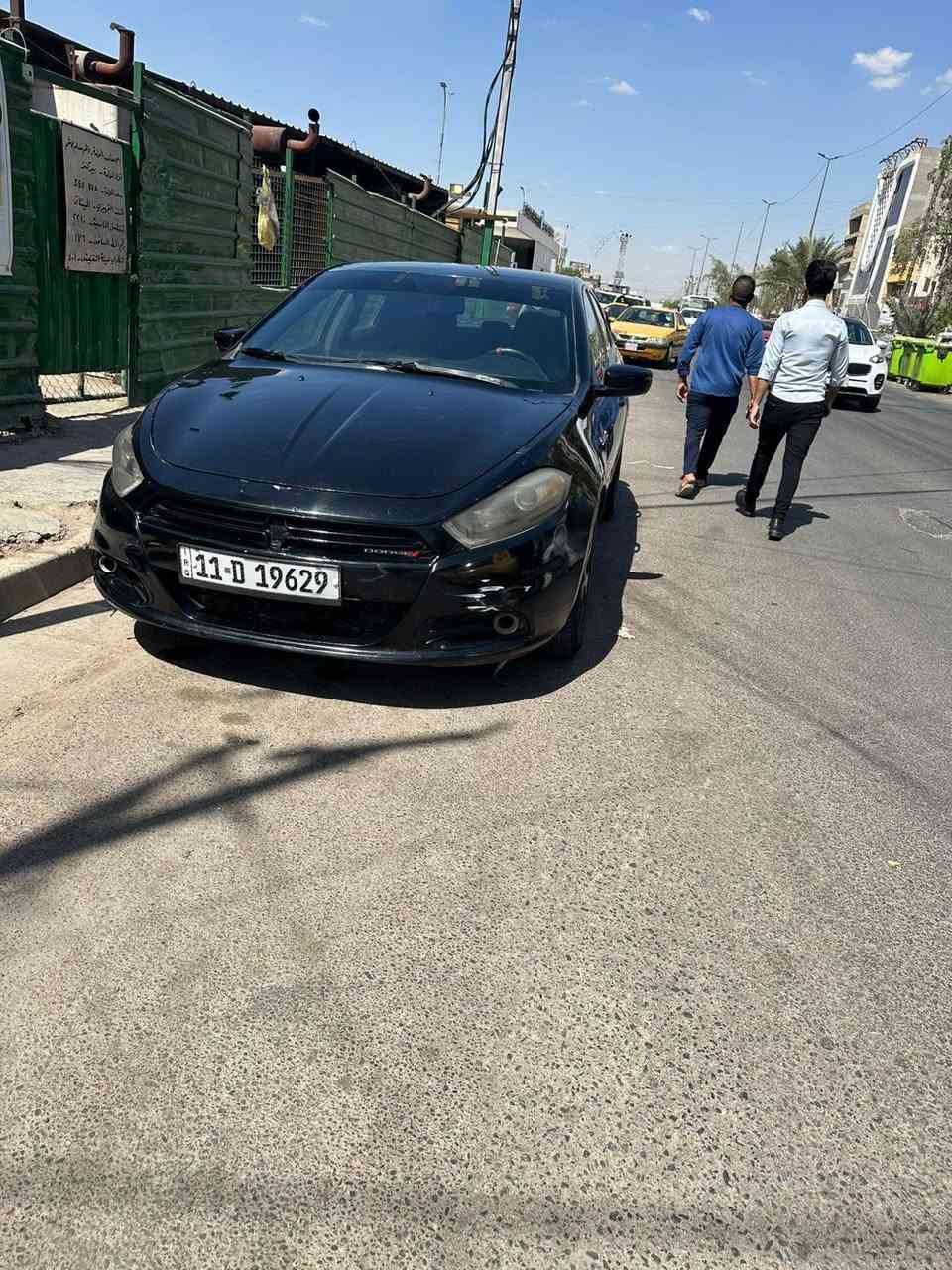 دوج دارت موديل ٢٠١٤
اللون اسود 
محرك ٢٤٠٠
كير ومكينة مكفول 
ماشية ١٨٢ كم حقيقي 
دبل اكزوز 
الرقم بغداد مشروع وطني 
السيارة بأسمنة مال جناي 
تخم تاير جديد 
صدر امامي خلفي جديد 
تبريد وتدفئة وي السويج
شرط التحويل 
مكانها بغداد نهاية حي اور 
الرقم ***********
السعر ٧٣
