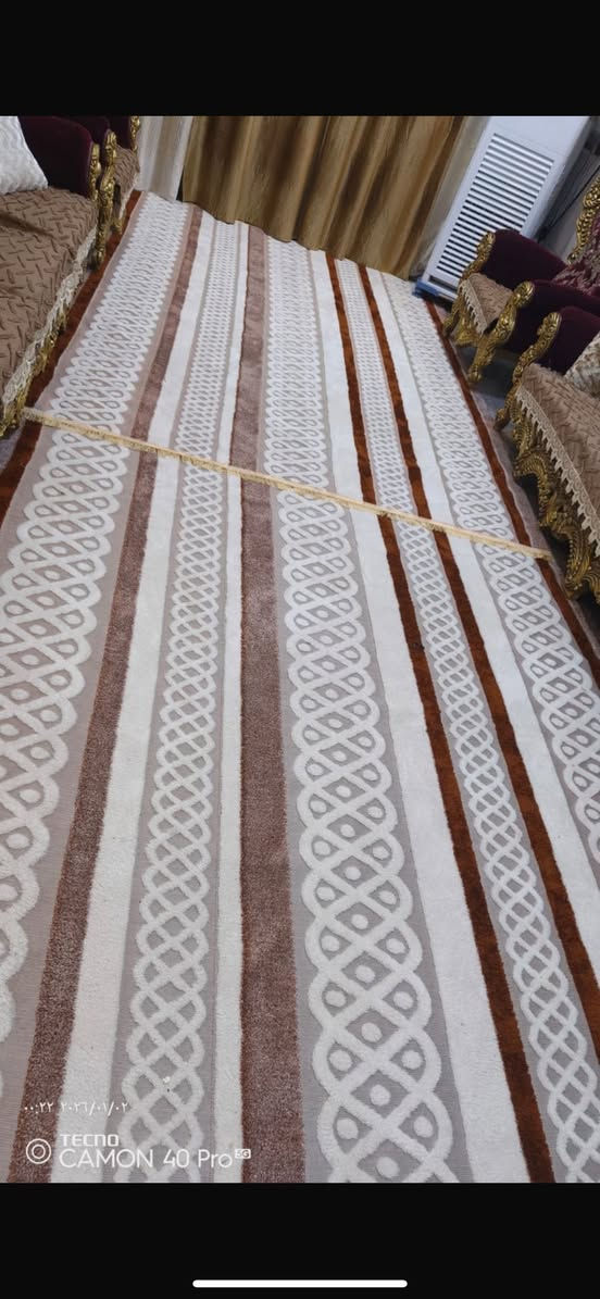 لسلام عليكم فرشات بوهيمي جدد يوم واحد مفروشات الوحده ب ٤٥  عنوان حي اور معمل الرحلات ***********
