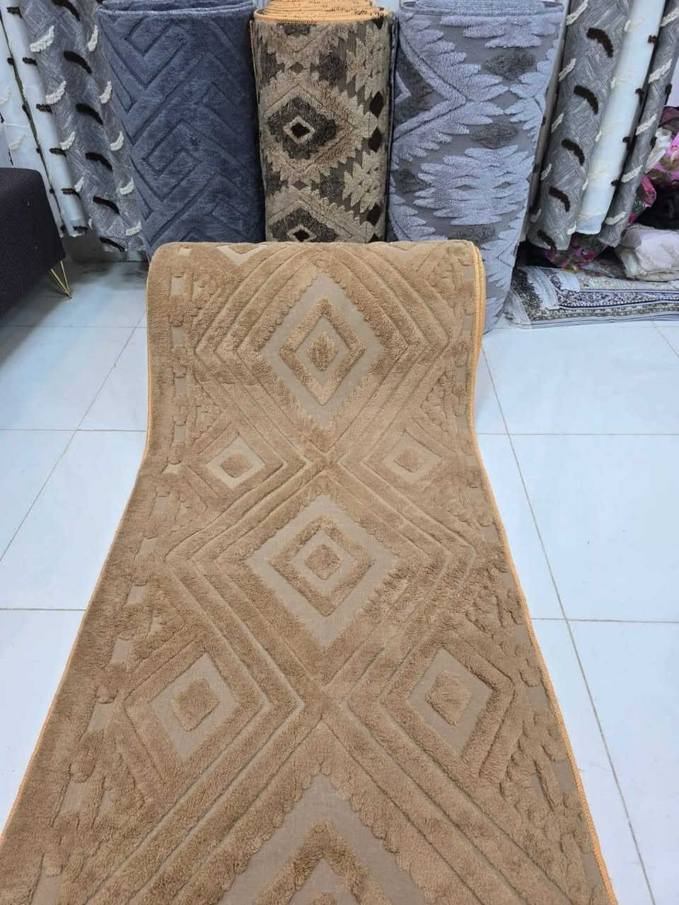 مدات بوهيمي امتار
العرض متر والطول حسب الطلب
الظهر كابوي
سعر المتر 6الف
للحجز والاستفسار مراسله الصفحه ع
يوجد خدمه توصيل بغداد وجميع محافظات العراق


**إذا كنت صاحب هذا الإعلان وتريد حذفه لأي سبب، رجاءا أرسل رسالة إلى الدعم الفني**