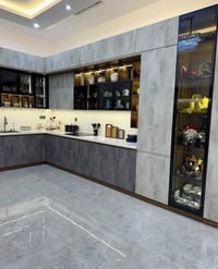 مطبخ HDF • خامات تركية • تصميم حسب الطلب