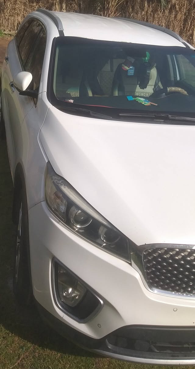 كيا سورنتو ٢٠١٦ خليجي 
تشغيل بصمه
اشاير بالمري
تبريد ٣ قطع
٧راكب 
كشن كهربائي مرايه شفط تحكم ستيرن 
تحويل مباشر  كامره خلفيه
٤سلندر 
٢ بصمه المكان كربلاء 
***********
السعر ١٦٥
