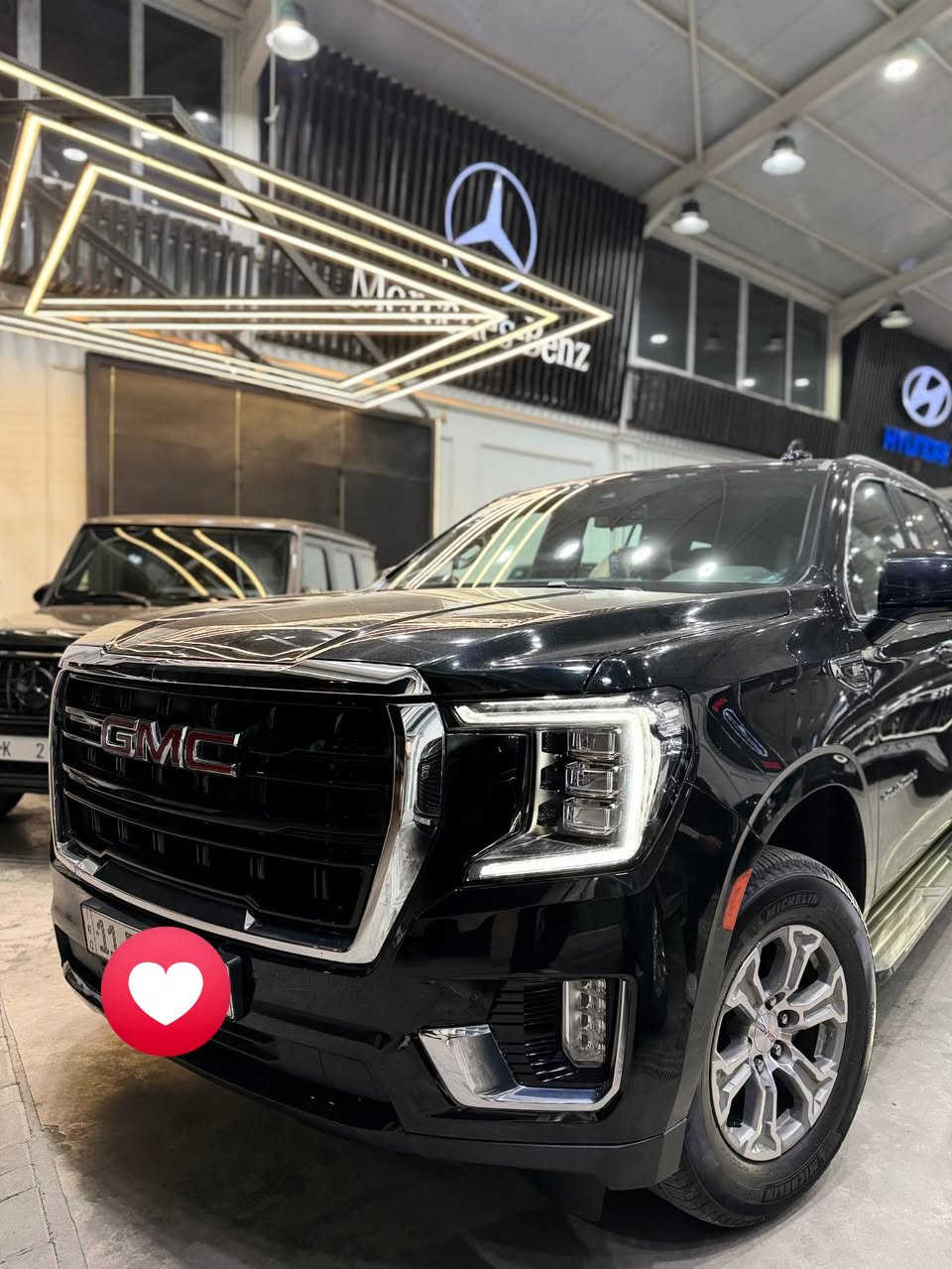 يوكن sle 2023 
ماشية 17  الف كيلو 
مغلفة ppf  السيارة وكالة المنصور 
صارت طخة بسيطة بل جاملغ الامامي ونصبغ فقط
السيارة جديدة وبدون اي نقص 
السعر 44,000 وبيهة مجال بسيط 
مكان السيارة بغداد الكاظمية جكوك 
***********
