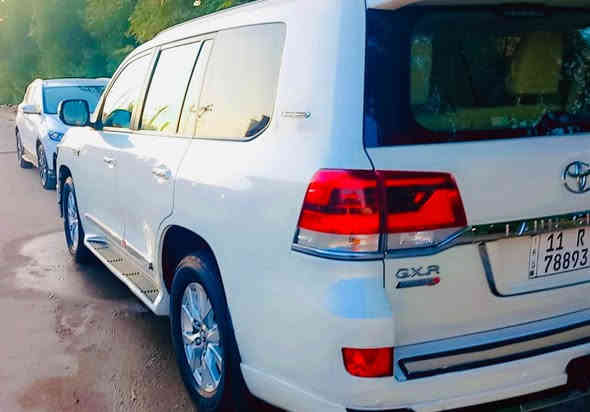 لاند كروز موديل 2018فطيم فول الفول داخل بيجي كشنات جلد بيجي كراسي كعربا كير مكينه صدر كله جديد بحاله الوكاله سياره استخدام شخصي بيه بنيد والجاملغ نصه مصبوغ لغد بي بارد بدون صبغ سياره جاهزه من كل النواحي لك ماشيه 52الف حقيقي شرط الفحص وين متحب سوي سونار بسمي اتصال ***********او0783110557مكان السياره بغداد البلديات السعر 45الف بيه شي قليل كلش حق الجيه يعني اربع دفاتر وخمسين ورقه بغداد
