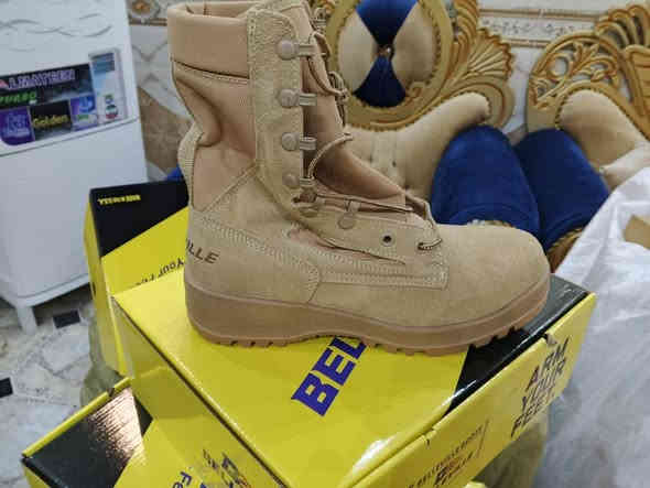 بليفل اصلي 
السعر 45 الف فقط 
إذا مو اصلي ونفس الصوره لتستلم الطلب 
بدون دفع اي اجور للمندوب 
القياسات /40/41/42/43/44/45/46
متوفر توصيل لكل المحافظات مجاني 
للاستفسار مراسله الصفحه او الاتصال على 
***********
#اتحادية_وزارةدفاع_شرطة_محلية_مكافحة_الارهاب_رد_السريع_وزارة_الداخلية_حراسات_امنية
