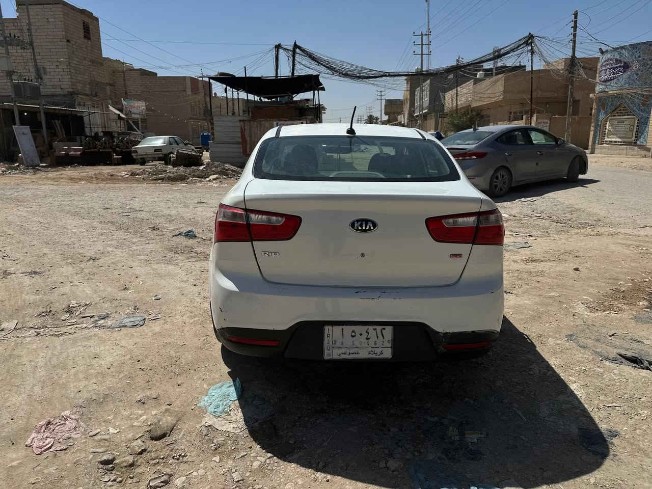 يالله سلام عليكم..  كيا ريو 2015 GDI. 
حادث باب وجاملغ وارد امريكي السيارة خير من الله رقم كربلاء كير وحداديه ومكينه وتبريد بي ليك بصيط والباقيه كله شغال للاستفسار ***********_‪‏‪***********‬‏
