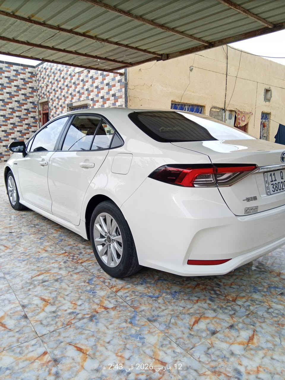 كورلا هايبرد للبيع
موديل 2024 رقم بغداد باسمي
 كفاله عامه
تحكمات ستيرن
تبريد قطعتين امامي وخلفي
رادار امامي
لدات امامي زنون بلاد
تشغيل بصمه 
بصمة ابواب
السعر 149$
العنوان الناصريه (قضاء الجبايش) 
الاستفسار اتصل***********
