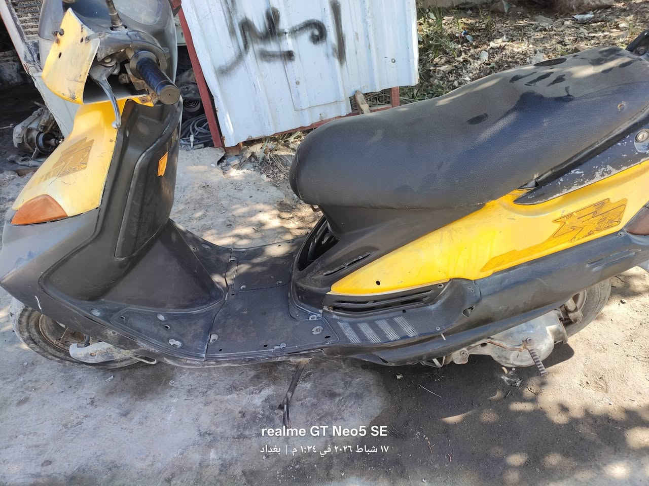 للبيع فراشه 140 نقص فقط كابريتر  كلشي شغال اشاير لايت قفل ستيرن قفل جنطه سويج بلادي سعر 150 ألف وبيه مجال 
عنوان بغداد البلديات 
***********
