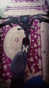 دراجه شحن • بطاريات جدد • بصمه تشغيل