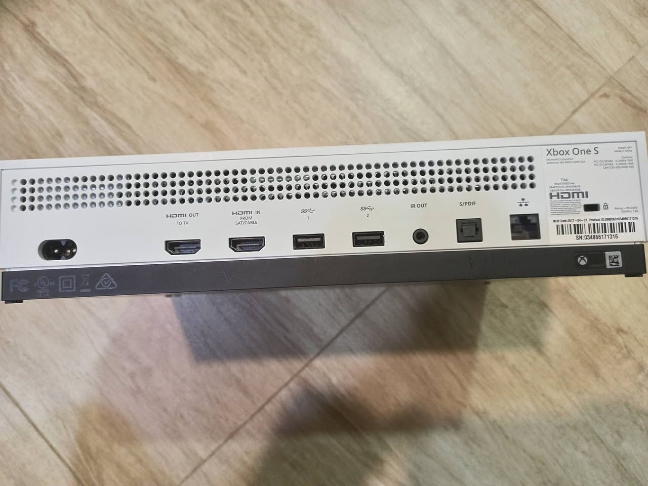 Xbox One S نضيف جدا
الذاكرة 500 جيجابايت متوفر ملحقاته كامله حتى كارتونه
مكاني النجف


**إذا كنت صاحب هذا الإعلان وتريد حذفه لأي سبب، رجاءا أرسل رسالة إلى الدعم الفني**