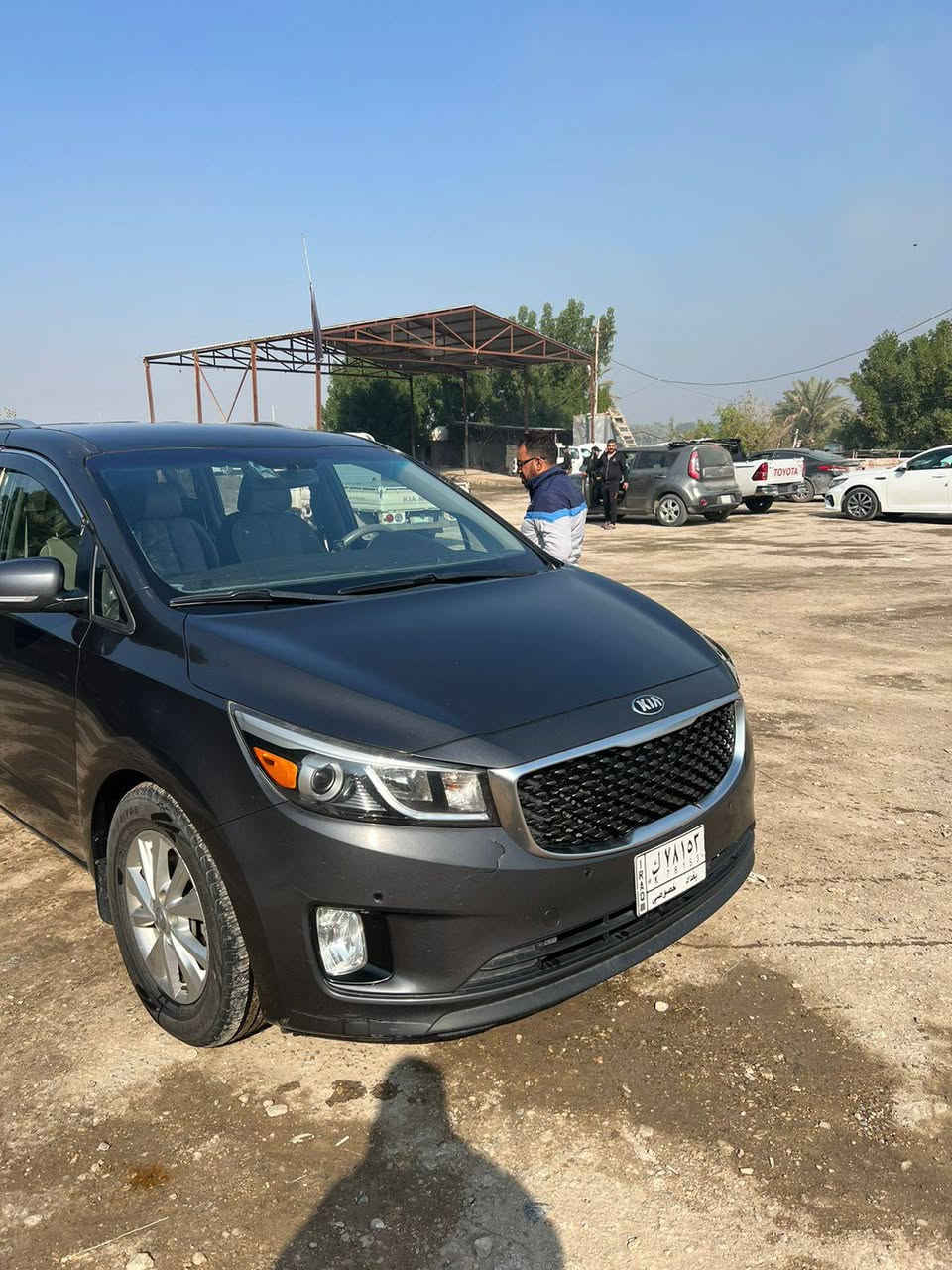 كيا سيدونا  
موديل 2018
فول مواصفات 
حساسات خلفي امامي
تبريد 3قطع
هيتر  بلكشن 
بردات
بيبان كهربائية 
رقم بغداد باسمي السيارة 
تحكم ذاتي
رادار
ماشية 240000 ميل
 مع العلم مكينة جديدة مال كصة توهة شادة قبل شهرين 
السعر 195$ وبيها مجال 
للستفسار ***********
المكان السماوة
