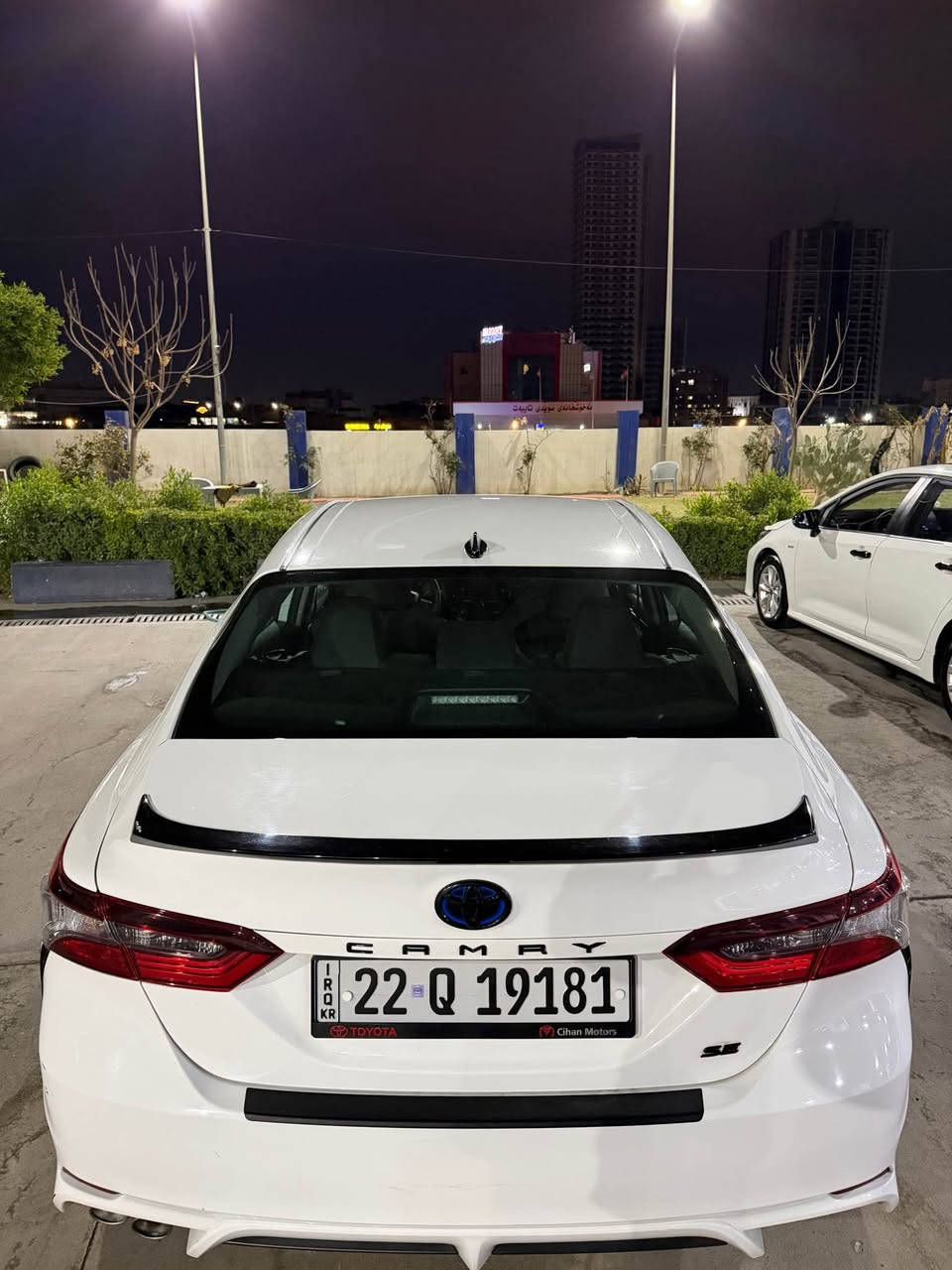 Toyota camery 2023 SE black edition  hybrid 
بلاک ئیدیشن سپۆرت 
ریک سفرە  لۆک لۆک 
بێ قەپ و قۆپ شوشەیە 
چاملخ و دەرکەی سەیاق بەس پەمپە بێ دەعم 
بێ ناو گرتن بێ ئیرباگ 
٥٠ کم رۆشتیە 
گۆرینەوە دەکەم بە سەیارەی بەرز 
٢٤٠$ مەجال 
هەولیر
٠٧٥٠
٤٩٧
٠٩
٠٣ أربيل, العراق


**إذا كنت صاحب هذا الإعلان وتريد حذفه لأي سبب، رجاءا أرسل رسالة إلى الدعم الفني**