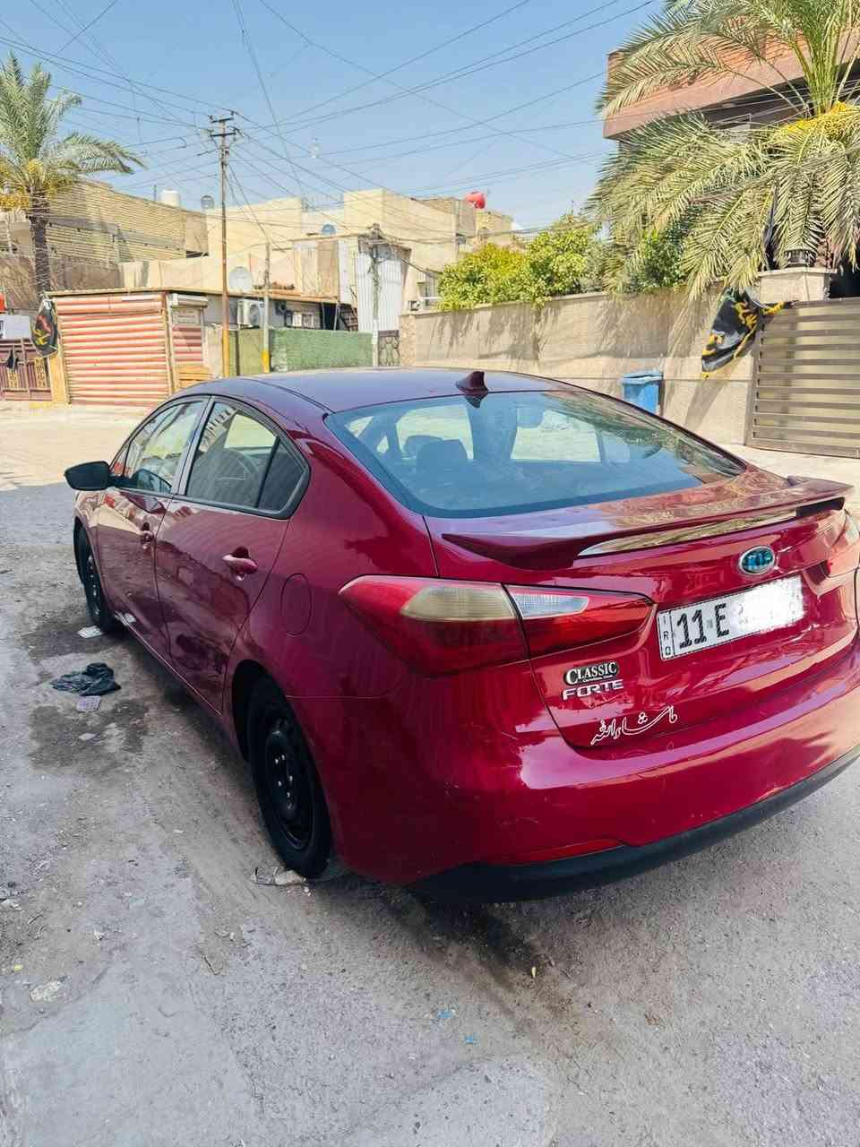 السلام عليكم
للبيع … كيا فورتي 2016 

محرك 1800 دوش

بيها منظومه غاز ⛽️
السيارة بدون حادث فقط ( حالوب ) 

رشگ ومعمره الصفحه عكس السايق والقماره ومصبوغات 

وبالعراق بيها طخه باب عكس السايق
اني ابيع صبغ عام 

🔻( بدون اي ايرباك )
مواصفات عاديه 
تحكمات وشاشه 
داخل لونين 
السيارة مدوشمه عامه ارضيات وكشنات  
متعوب عليها 
السيارة محرك وگير كفاله ترايها وين مايعجبك 

السعر 95$ ورقه وبيها مجال 
عنوان بغداد حي اور
***********
