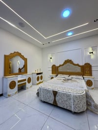 ٧ قطع • سرير ١٦٠×٢٠٠ • كنتور ٦باب ٣٫١٥م