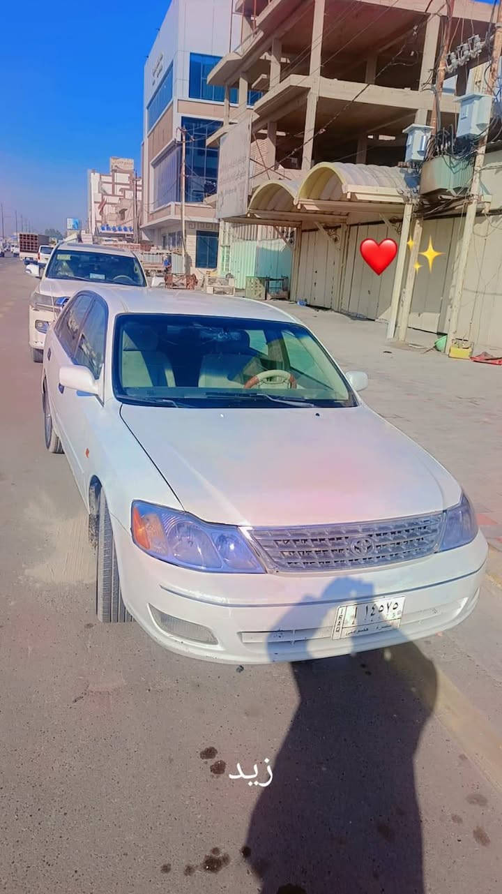تويوتا افلون للبيع 2002 خليجية
سعة المحرك : 3000 / v6 
اللون : ابيض / داخل بيجي 
شاشة اندرويد 
مصبوغه عام 
لوحاتها بصره  / المالك بالحيانيه
السيارة شادلها صدر جديد وية الدبلات 
راديتر ومنظومة جديدة 
تبريد شغال 
عبوة وفيت بم جديد 

هاتف : ***********
السعر 55 
مكاني نجف
