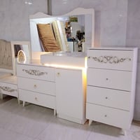 ميز تواليت • غرفه اخشاب • LED شغال