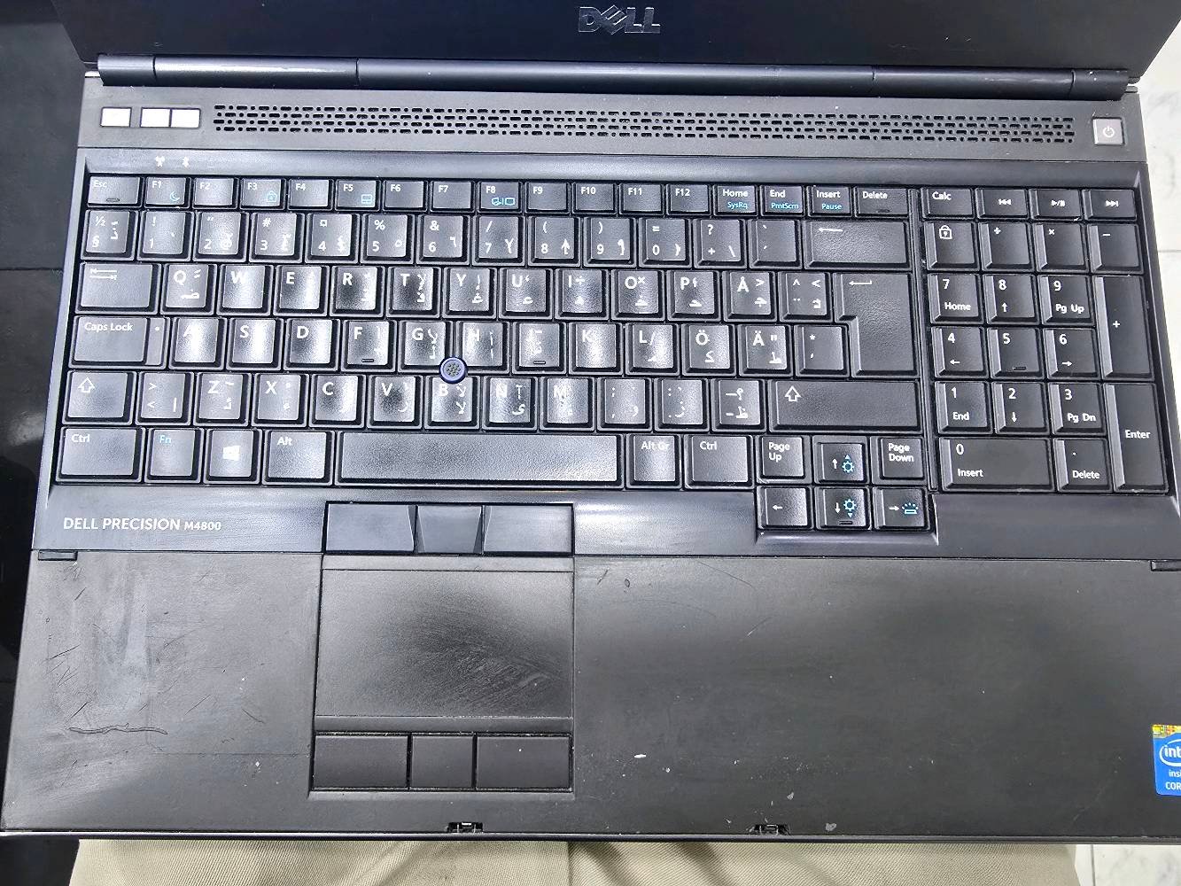 لابتوب ديل Dell Precision M4800 مواصفات كدامك 
معالج Intel Core i7-4800MQ بسرعة 2.70 جيجاهرتز.
الذاكرة (RAM): 8.00 جيجابايت
هارد HHD 512 
نظام التشغيل Windows 11 Pro
بطاريه تعبانه بل استخدام تمشي ربع ساعة و اذا بس شغال ساعه 
اريد مراوس او بيع