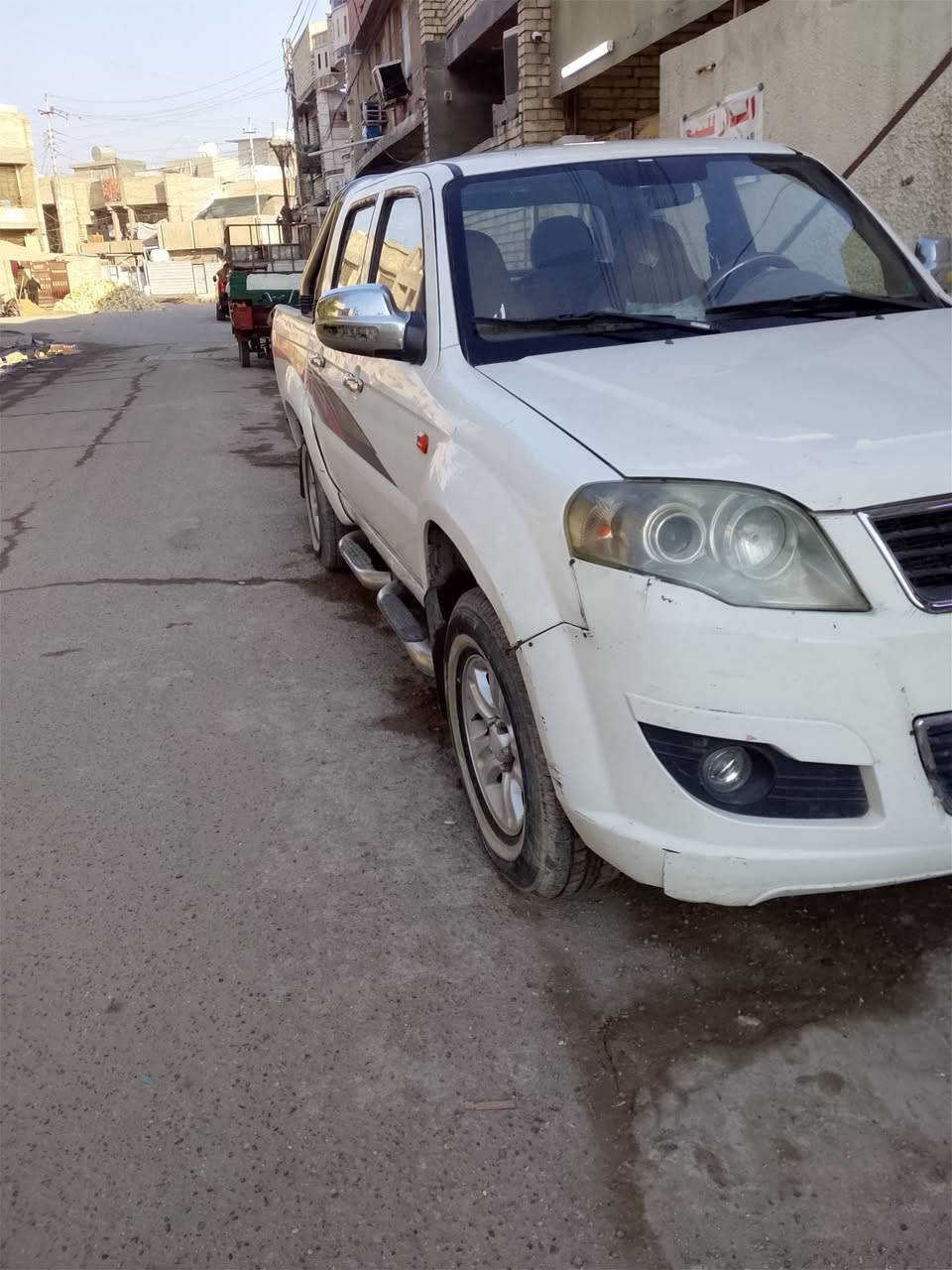 سلام عليكم بيكم لبيع سياره لاضربه ولا صبغ على البلاد بسمي عنوان بغداد
***********
