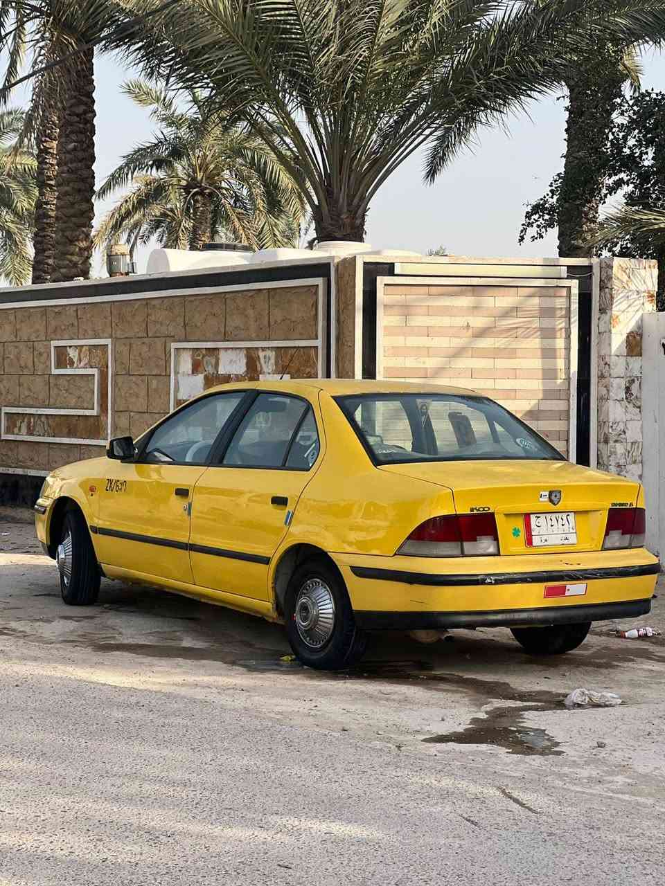 السلام عليكم سمند 2009 للبيع
سياره مكفوله من الضربه والگص والتبديل معمر بيها فقط دوس اثر خياس باقي السياره خير من الله صدر امامي وخلفي جديد كلچ جديد تخم تاير جديد كهربائيات كلها شغاله مكينه ناعمه وحلوه خير من الله تغليف كشنات جديد منظومة زنون عالي شاشه 4K  
 اي استفسار اتصل وبالخدمه *********** 

السعر (35) ومجال بسيط مكاني بغداد جسر ديالى الجديد
