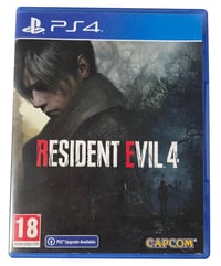 للبيع بسعر مناسب🔴🔴🔴 قرص ريزدنت ايفل 4 ريميك PS4 نضافة القرص 99‎%‎قبل أ...