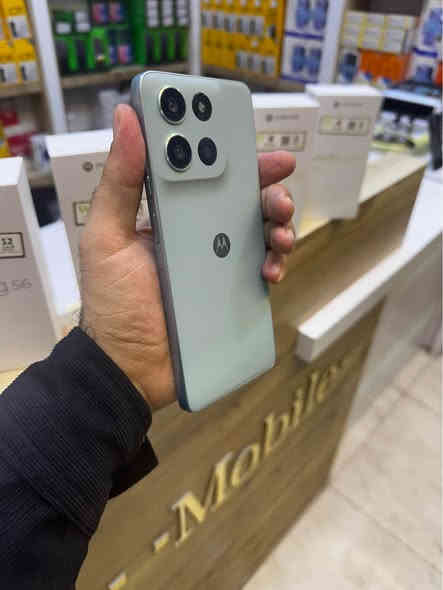 (          Moto G56      )
🔥 ئێستا لە تی موبایل بەردەستە 🔥
نرخی 235 هەزارە

🌹🌹🌹🌹🌹🌹🌹🌹
🌺قەبارەی ڕونما :6.72
🌺جۆری ڕونما :  ips lcd 
🌺نوێبونەوەی ڕونما : 120HZ
🌺ڕام :12GB
🌺بیرگە : 256GB
🌺چارەسەرکەر :   Dimensity 7060   
🌺کامێرەی سەرەکی :  50MP
🌺کامێرەی سێڵفی : 32MP
🌺باتری :  5200
🌺توانای بارگاوی بونەوە : 30W

نرخی 235 هەزارە

ئێمە لە تلگرام : https://t.me/Tmobile_yuu

هەموو پەیج و پلاتفۆرمەکانی ئێمە:https://takl.ink/T.mobile/

ناونیشانی ئێمە:
تی مۆبایل - سلێمانی - بازاڕی حەمە ســور - پشت چایخانەی شەعب - دوکــانی ژمارە { ٩ } 
***********
--------------
*********** السليمانية
