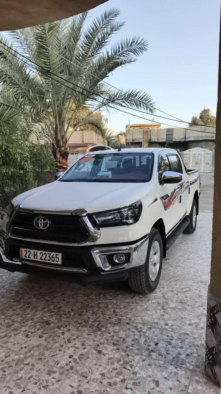 السلام عليكم بيكم 2024هايلوكس كفاله عامه من كلشي للبيع او مراوس بيكم2023 V6 رقم للستفسار ***********
