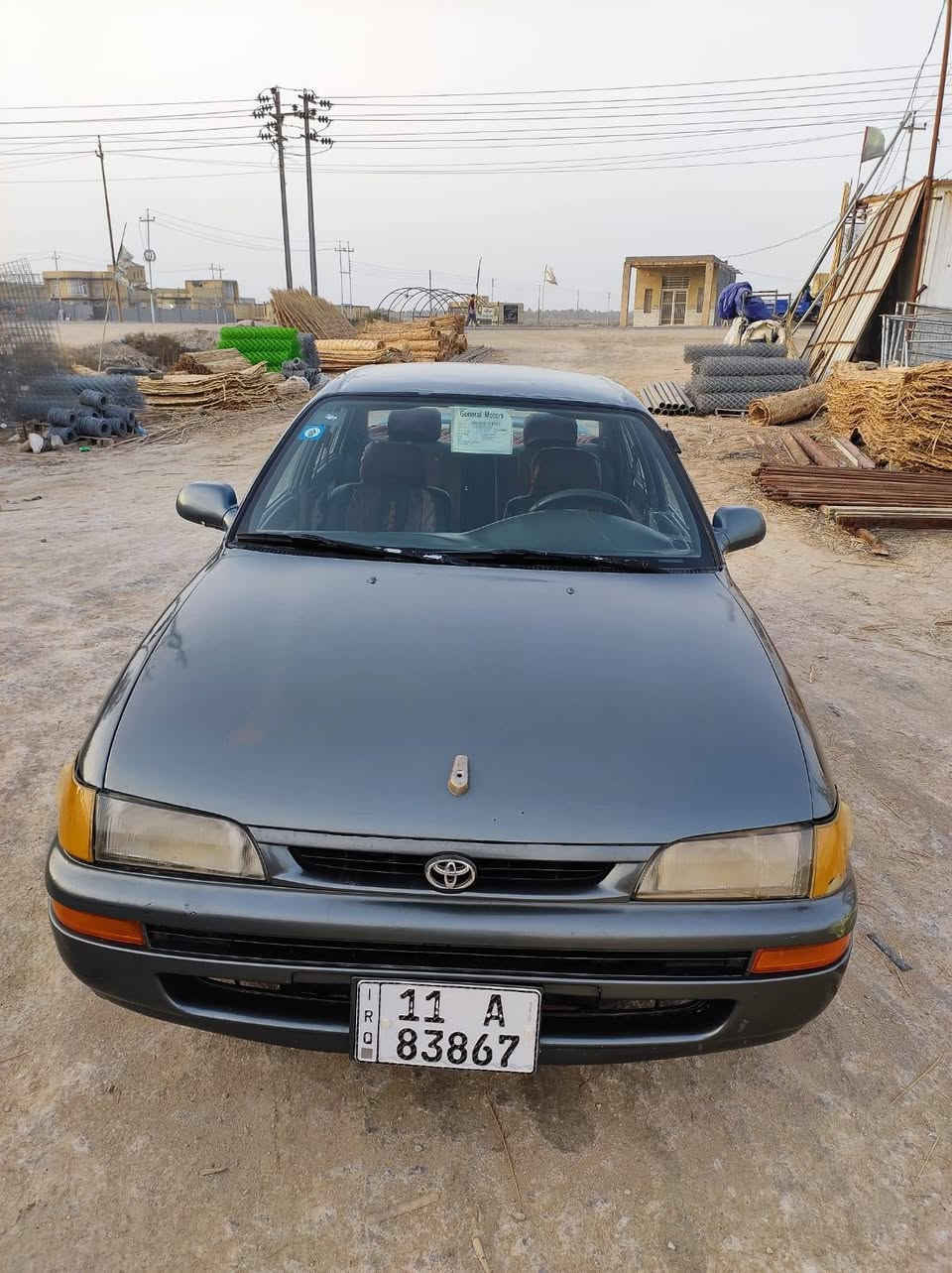 كورلا مديل 93 گير ومكينة وحدادية خير من الله رقم انگليزي تحويل ثاني يوم مصبوغة جمالية السيارة أيسر بلاد طخم تاير تبريد شغال ...
 مكان السيارة ناصرية/ سوق الشوخ

السعر 59 وبيه مجال حگ الجية 
هذا رقم صاحب السيارة

‏‪***********‬‏
