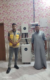 منظومة شمسية • ١٦ أمبير نهاري/ليلي • ضمان ١٥ سنة