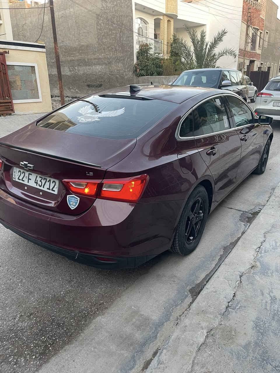 ماليبو 2016 لون كرزي وارد امريكي حادثه جاملغ وبنيد من امريكا بدون دواخل وبيه قطعتين كلير صبغ هنا بعراق اثر شخوط موصفات رقم سليمانيه الجديد باسمي تريد تحويل تريد وكاله مكينه 1500  
السعر 88 ورقه وبيه مجال بسيط مكانها الدوره حي الصحه *********** بيع فقط صور الحادث مرفوق بمنشور
