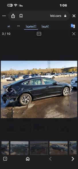 Hyundai Sonata 2022
هيونداي سونات 
  تشغيل عن بعد 
اتوماتيك تيبترونك 6 غيارات 
وضعيات قيادة متعددة .. رادار .. دخول وتشغيل ذكي .. اوتو هولد  .. تلفون اساسي بلوتوث .. مكيف ديجتال .. كشاف ضباب .. تحكم طارة .. تثبيت سرعة .. 6CD AUX USB ..حساسات خلفية .. انارة نهارية LED أمامي خلفي 
بالإضافة الى المواصفات الأساسية ..  
 
المحرك  2.0v   بينزين
العداد 50 ميل 

خالية البخ تماماً من الداخل والخارج تماما 
حادثها موضح بالصور البقيه مكفول
السعر $ 175
السيديه ***********
