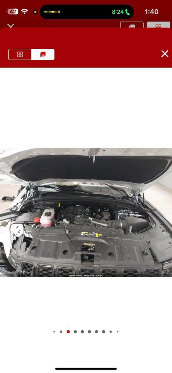 Jeep GRAND CHEROKEE 2025 black top
جيب كراند شيروكي بلاك توب 7 راكب فول مواصفات للأخير للبيع  السيارة ماشية ١٦٠٠ ميل
حادثها موضح ب الصور 
حجم المَكينة 3600
المواصفات:
بصمة
فتحة
كُشنات مُنفصل جَلد
رادار أمامي+خلفي
ندفئة ستيرن وكشنات
رادارات جانبية
كاميرة
كشنات كهرباء
شاشة ديجتال
قيادة ذاتية
تَشغيل عَن بُعد
أوتو ستوب
أوتو هولد
سايد بريك بَصمة
ليد أمامي خَلفي
كير ماوس
وبعد مواصفات البلاك توب مَعروفة
السياره حتوصل عمان بعد كم يوم  مكاني بَغداد الدورة
السعر ٣٠٠ وبيها مجال شامل توصيله للعراق + غراضه وياها اصليات بغداد, العراق


**إذا كنت صاحب هذا الإعلان وتريد حذفه لأي سبب، رجاءا أرسل رسالة إلى الدعم الفني**