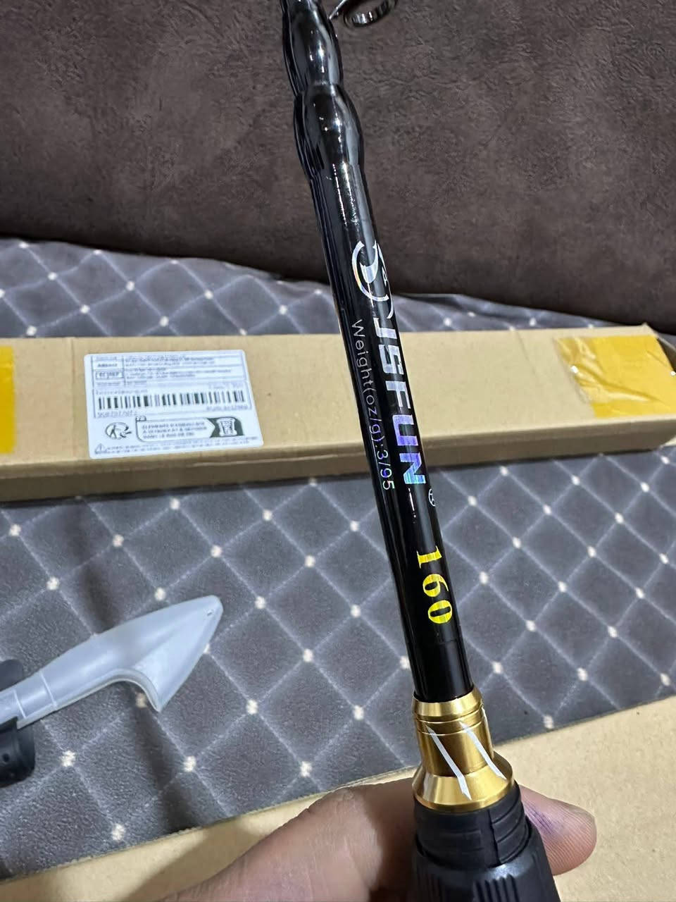 قصبات تحفه بالكراب بعدها صيد يدوي نضام خداعه وسن فقط 
ماركات وزن خفيف شكلها مرتب حيل حلوات
العدد 7 قصبات 
اطوال 180_164_160 
سعر القصبه 15 
الزوج ب25 
العنوان حديثه حي العسكري 
رقمي ***********
