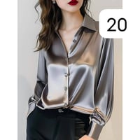 قميص ستن نسائي جملة فقط سعر الدرزن 48 الف كمية محدودو التواصل على الوت...