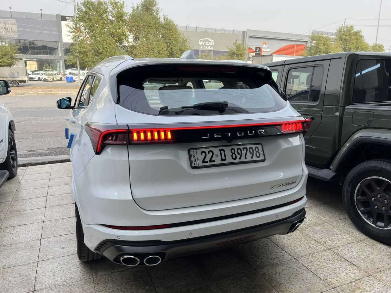 JETOUR X70 PLUS 1.6

موديل: 2024
وارد: خليجي 
رؤيشتن: 85,000كم
نرخ: 17,500$
مؤبايل📞: ***********
***********
ناونيشان:هةولير _معرض هاشم للسيارات 
شةقامي ١٠٠م بةرامبةر دائيرةي گمرگ سيارات

‏HASHM_FOR_CARS___هاشم للسيارات 

موديل: 2024
وارد: خليجي 
ماشي: 85,000كم
السعر: 17,500$
تلفون📞: ***********
***********
العنوان:اربيل _معرض هاشم للسيارات 
شارع ١٠٠م مقابل دائرة كمرك سيارات 

‏HASHM_FOR_CARS___هاشم للسيارات
