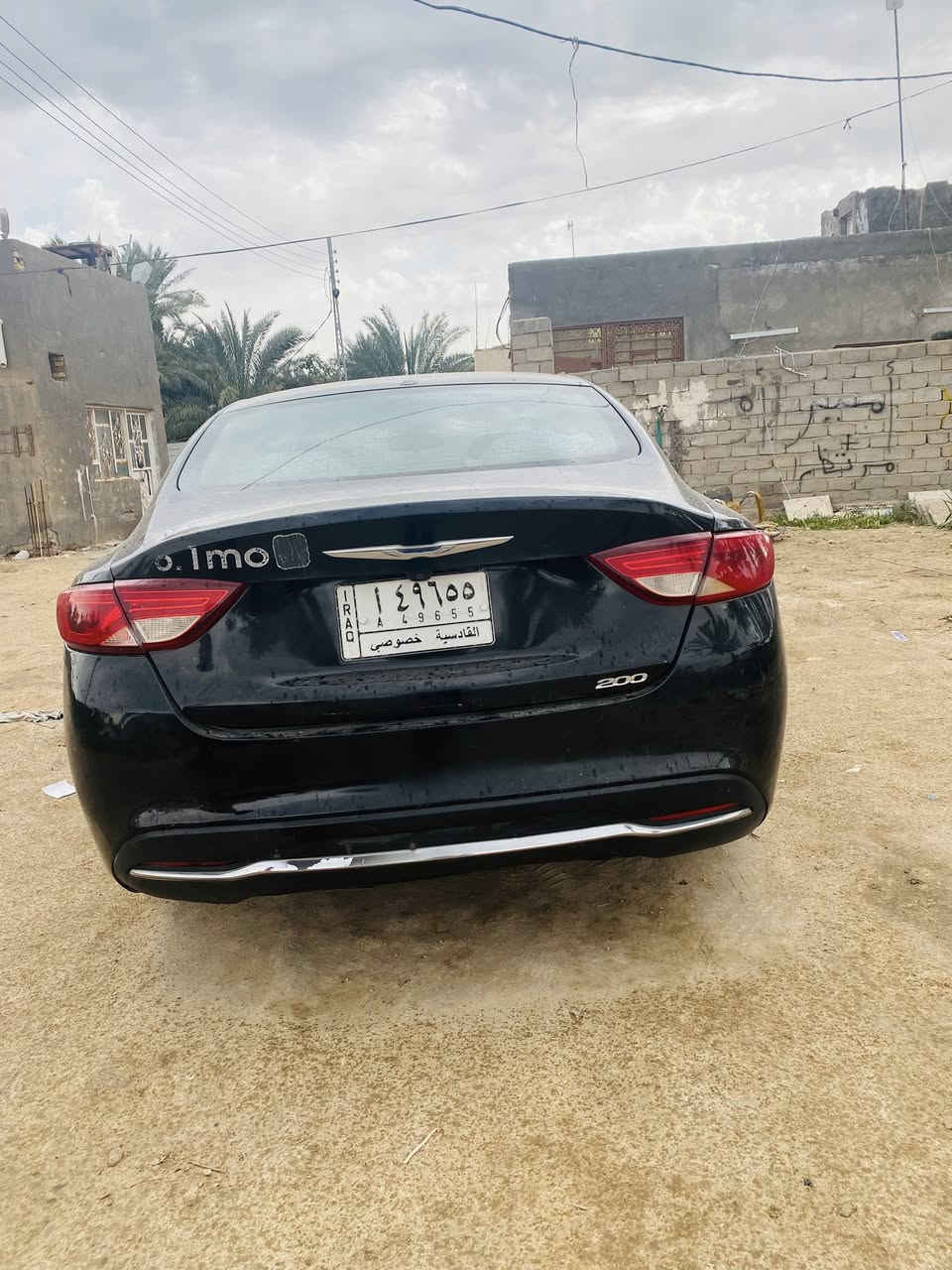 ❤☺•• آڵسَـِْ♡̨̐ـِْڵٱمَ ؏ـلـِْ♡̨̐ـِْيّيّگمَ ••☺❤ 

للبيع كرايسلر C200 

لون اسود
مديل 2016
مكينة 2400
مرقم قادسيه بسمي مداور ثاني يوم
مواصفات السياره 
شاشه 
كامره
بصمه
موصفات ال C المعروفه

السياره جاهزه ع اخر حباية 
مكينه بل باكيت صار شهر شاده هيه والتفرعات
حدادية من الطول لطول ستوني مبدلة 
منضومه بانزين جديدة
تخم تاير جديد
لايت زنون 
برمجة مروحة وحماوه
ترايك للبصرة 
السياره بدون تبديل بيه مكانات صبغ 
البنيد مصبوغ وبيه رشات ٣ مو قطع رشات كد اشبر 

السياره موجوده بل سماوه قضاء الرميثة سعر السياره 95

***********
