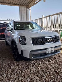 كيا تلرايد 2023  حادث جاملغ وبنيد  ممشى 52000ميل  مواصفات 4X  فتحه سقف...