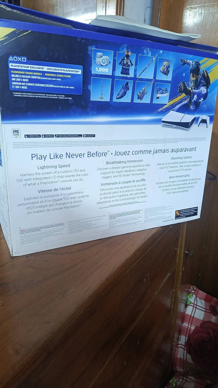 جهاز ps5 استعمال أخو الجديد بس شهر واحد أو حتى أقل اخذته من شركة الساعة إلي بل كرادة الجهاز ما داخل تصليح ما مستعمله هواي سبب البيع ما عندي اضل يوميه اشتريله أقراص يجي ويه الجهاز ملحقاته مثل اليده الاصليه مالته والكيبل مال HD ويجي وياه قرص مال 4 God of war مال ps4 بس يشتغل على ال ps5 و قرص مال سباق كراش وهم مال ps4 يشتغل على ال ps5 وقرص مال فيفا 24 مال ps5 والجهاز ذاكرته 1TB والسعر بي مجال بسيط للشراي للتواصل ***********

